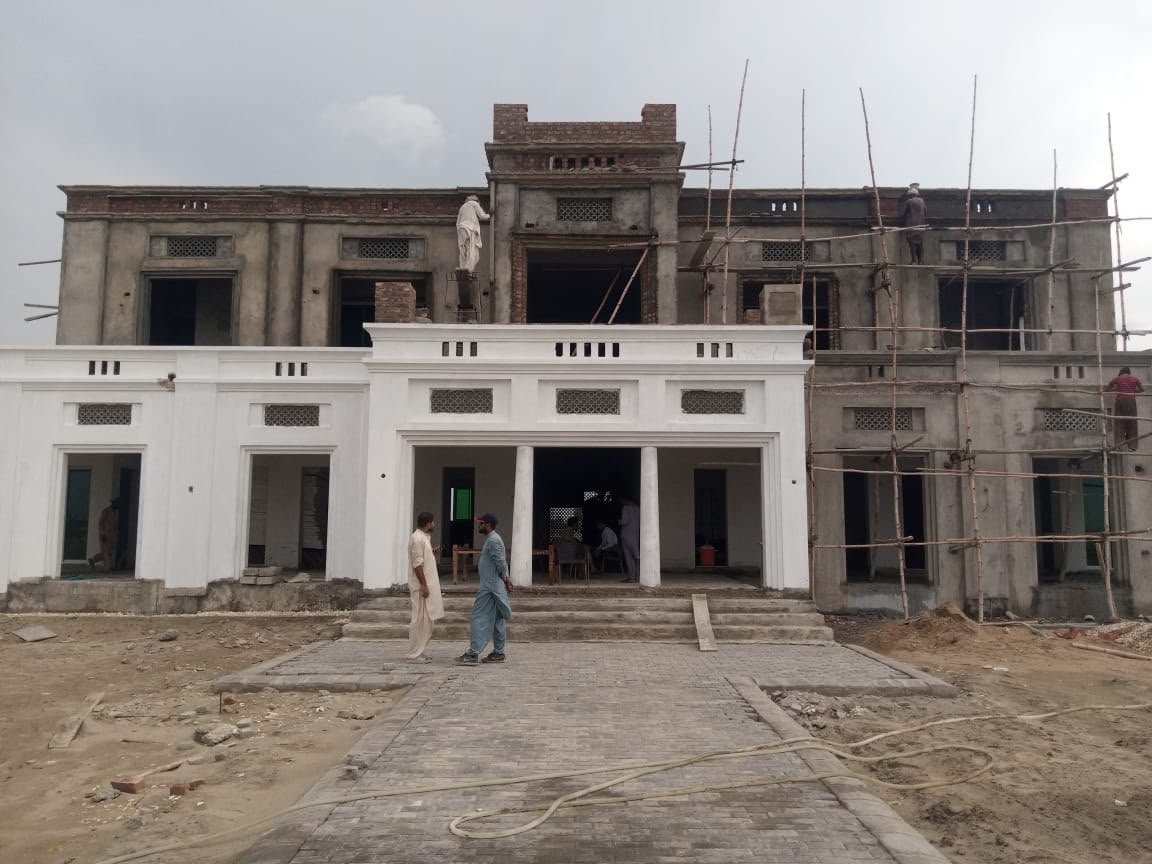 Building Complex Under Construction